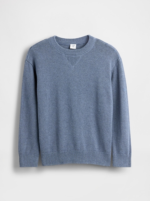 Image number 2 showing, Kids Relaxed Crewneck Sweater