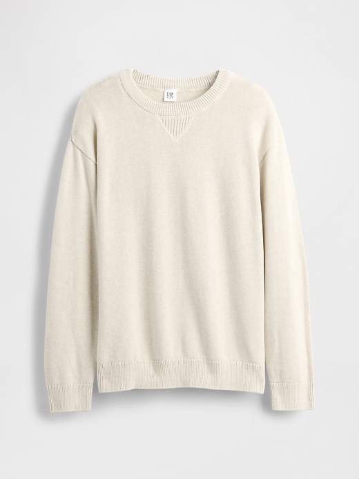 Image number 2 showing, Kids Relaxed Crewneck Sweater