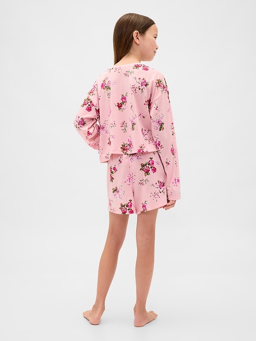 Image number 2 showing, Kids Recycled PJ Short Set