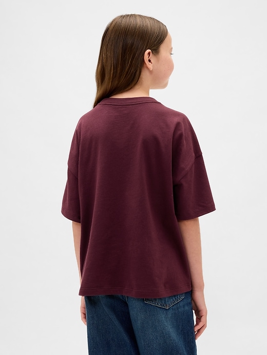 Image number 3 showing, Kids Oversized Graphic T-Shirt
