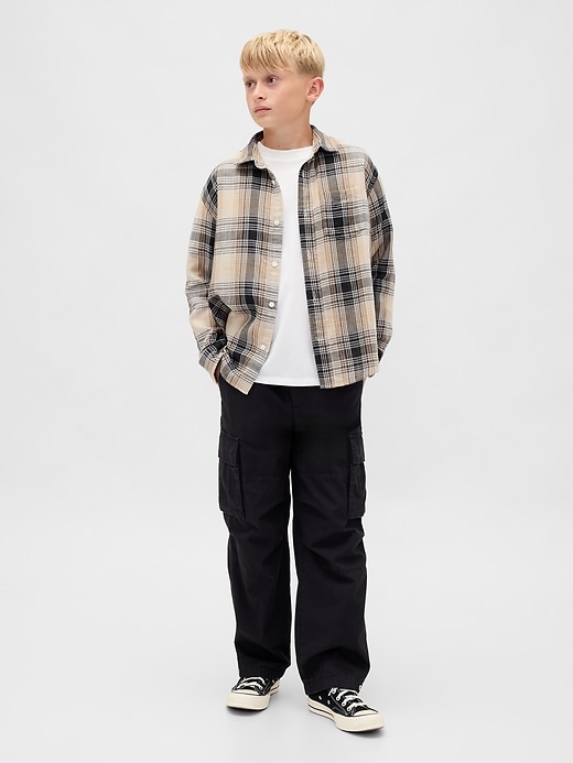 Image number 4 showing, Kids Relaxed Plaid Shirt