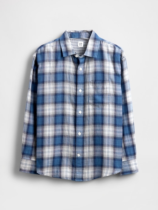 Image number 2 showing, Kids Relaxed Plaid Shirt