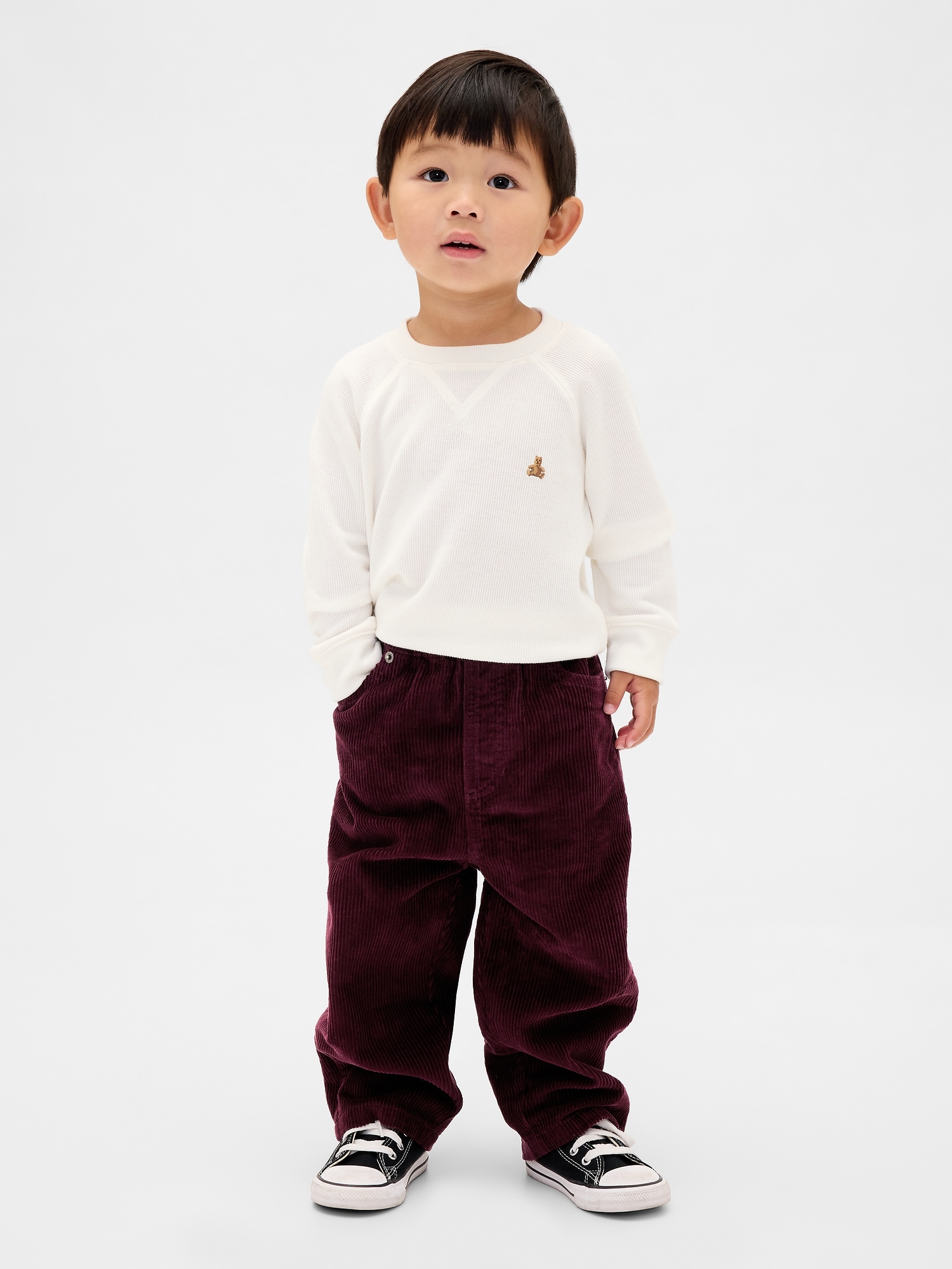 Baby & Toddler Pull-On Barrel Pants
