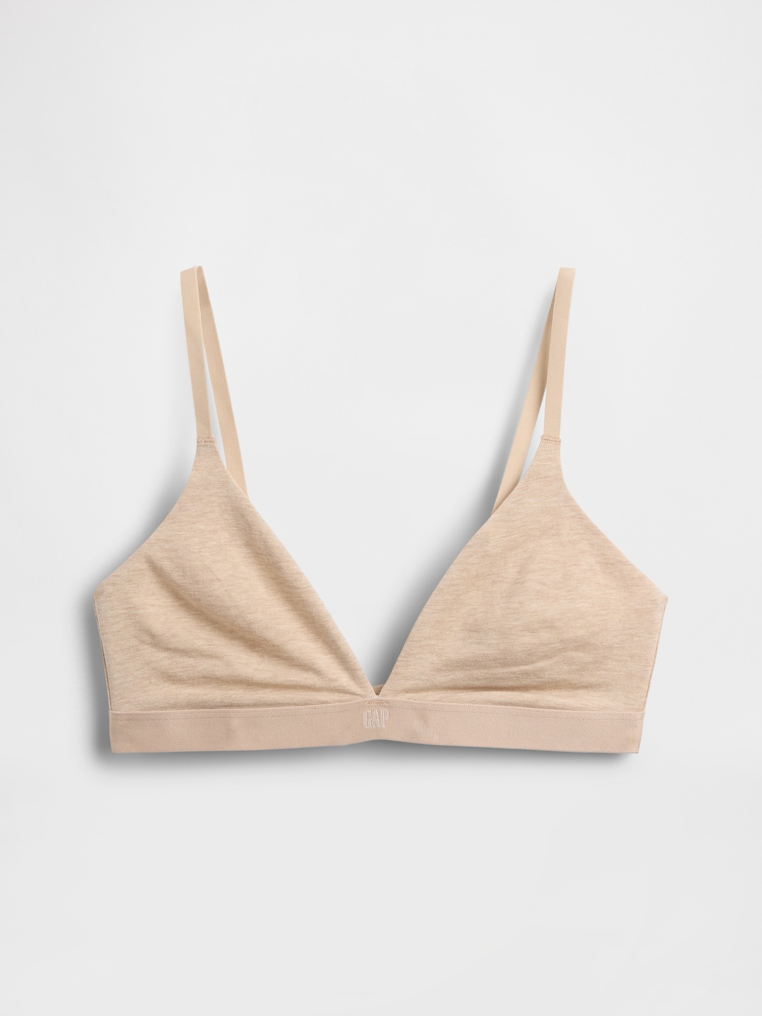 Organic Stretch Cotton Triangle Bra