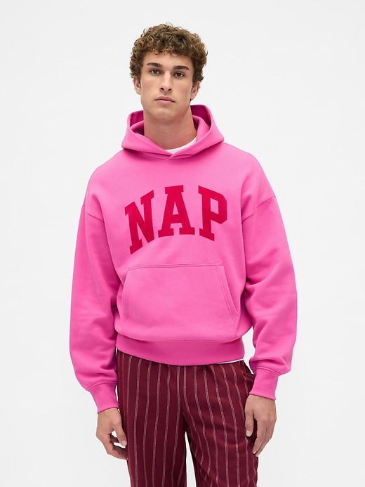 Image number 1 showing, VintageSoft NAP Logo Hoodie