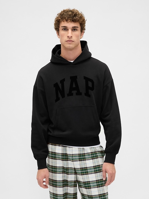 Image number 1 showing, VintageSoft NAP Logo Hoodie