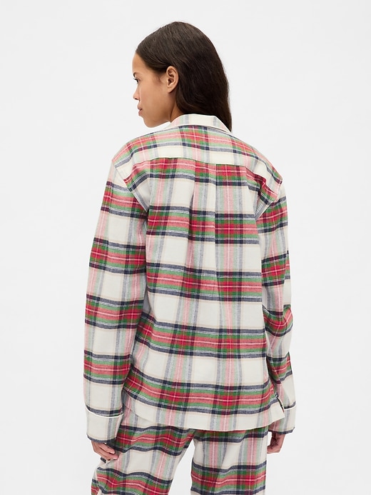 Image number 4 showing, Adult Softest Flannel PJ Shirt