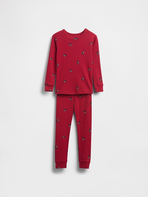 Image number 6 showing, Kids & Baby Organic Brushed Cotton Holiday PJ Set