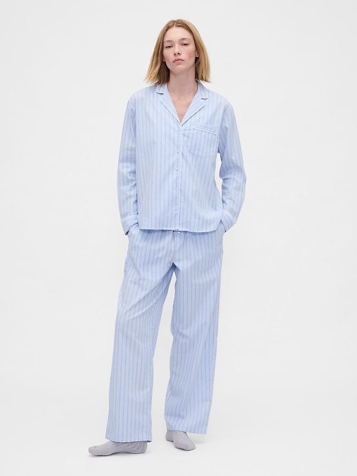 Image number 1 showing, Poplin PJ Pants