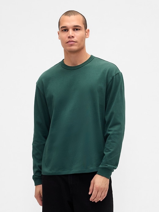 Image number 1 showing, Heavyweight Crop T-Shirt