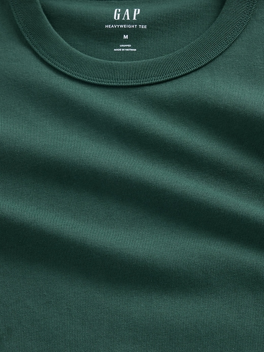 Image number 4 showing, Heavyweight Crop T-Shirt