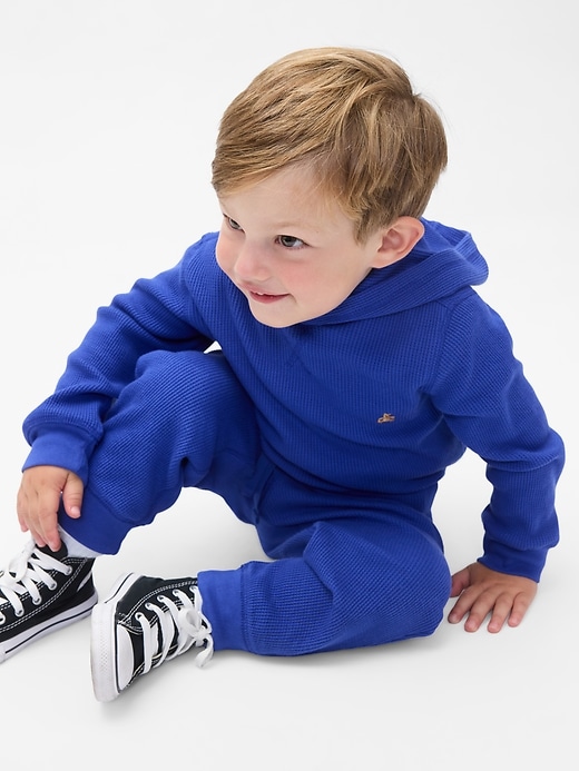 Image number 3 showing, Baby & Toddler Waffle Outfit Set