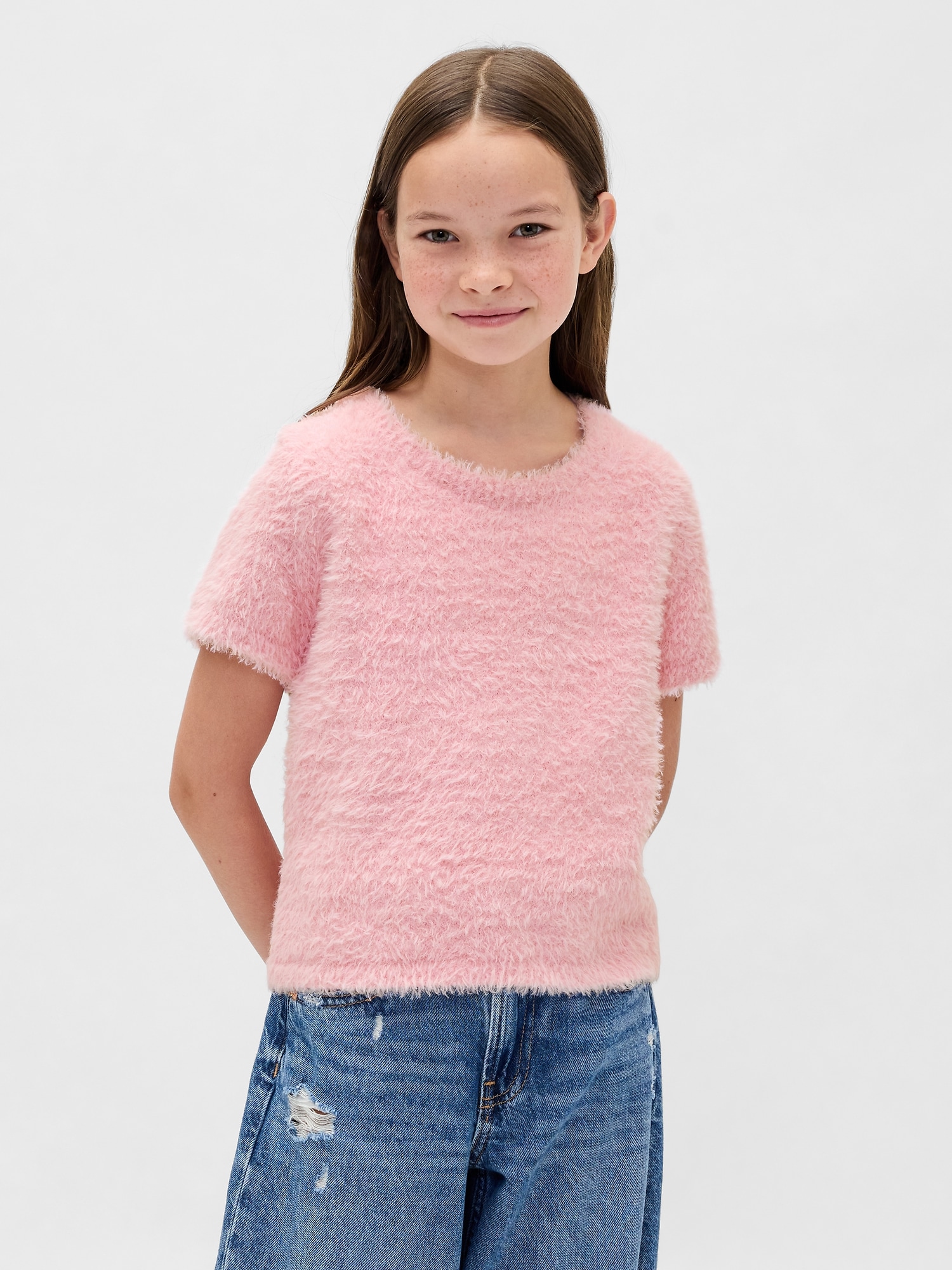 Kids Eyelash Sweater