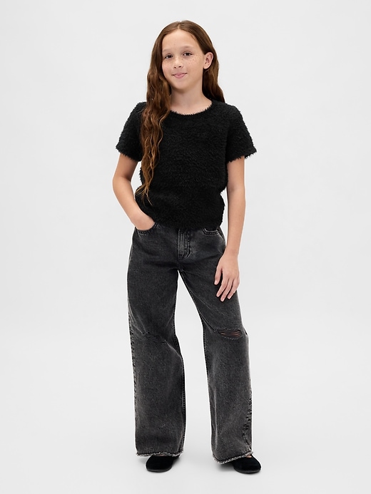 Image number 4 showing, Kids Eyelash Sweater