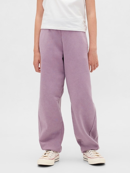 Image number 3 showing, Kids VintageSoft Barrel Joggers