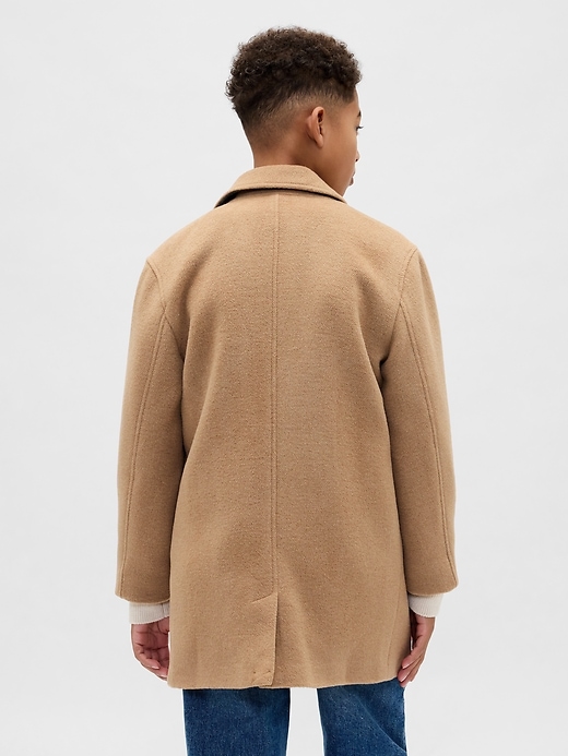 Image number 3 showing, Kids Wool-Blend Topcoat