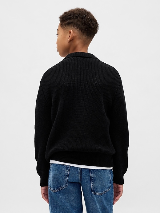 Image number 3 showing, Kids Polo Sweater