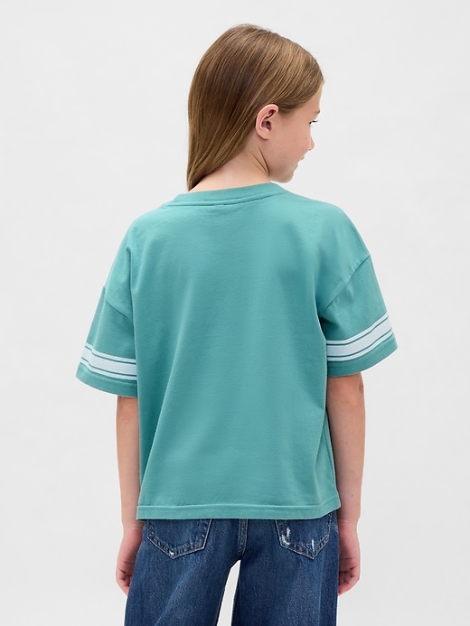 Image number 3 showing, Kids Oversized Graphic T-Shirt