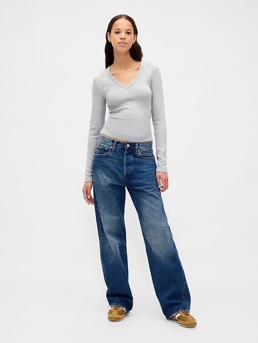 Image number 2 showing, Modern V-Neck T-Shirt