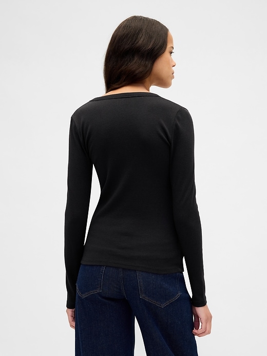 Image number 3 showing, Modern V-Neck T-Shirt