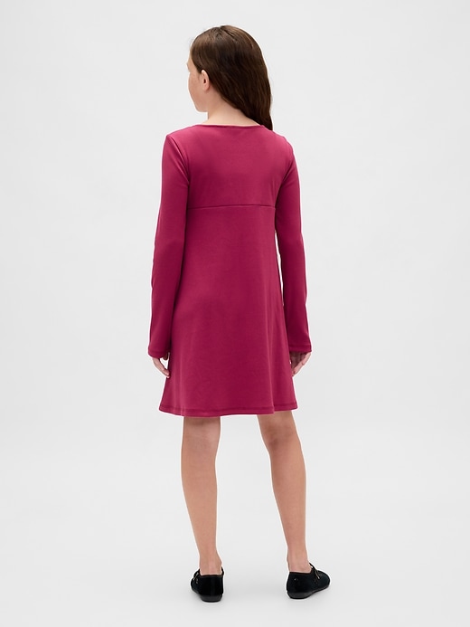 Image number 3 showing, Kids Rib Bow Dress