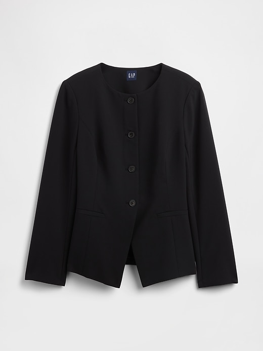 Image number 5 showing, Collarless Blazer