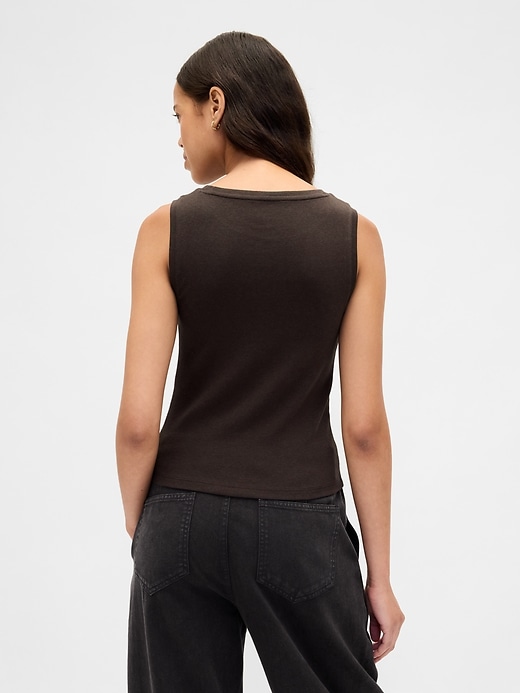 Image number 3 showing, Modern Shell Tank Top