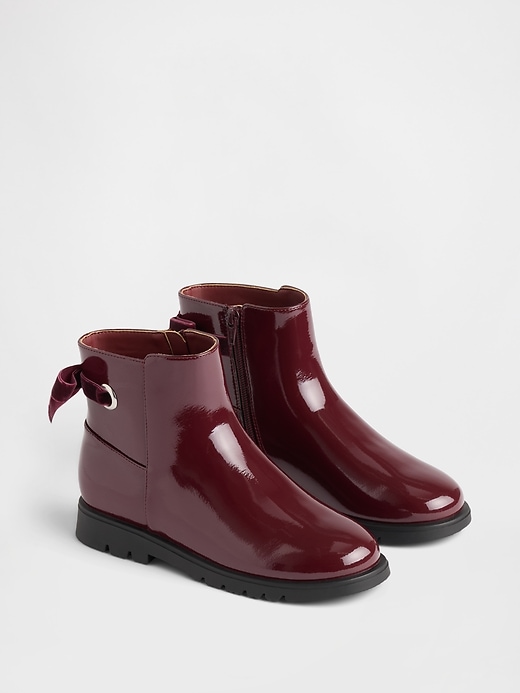 Image number 2 showing, Kids Bow Ankle Boots