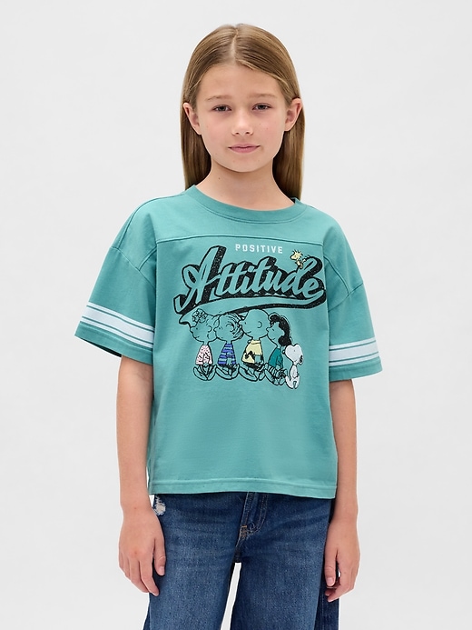 Image number 1 showing, Kids Oversized Graphic T-Shirt