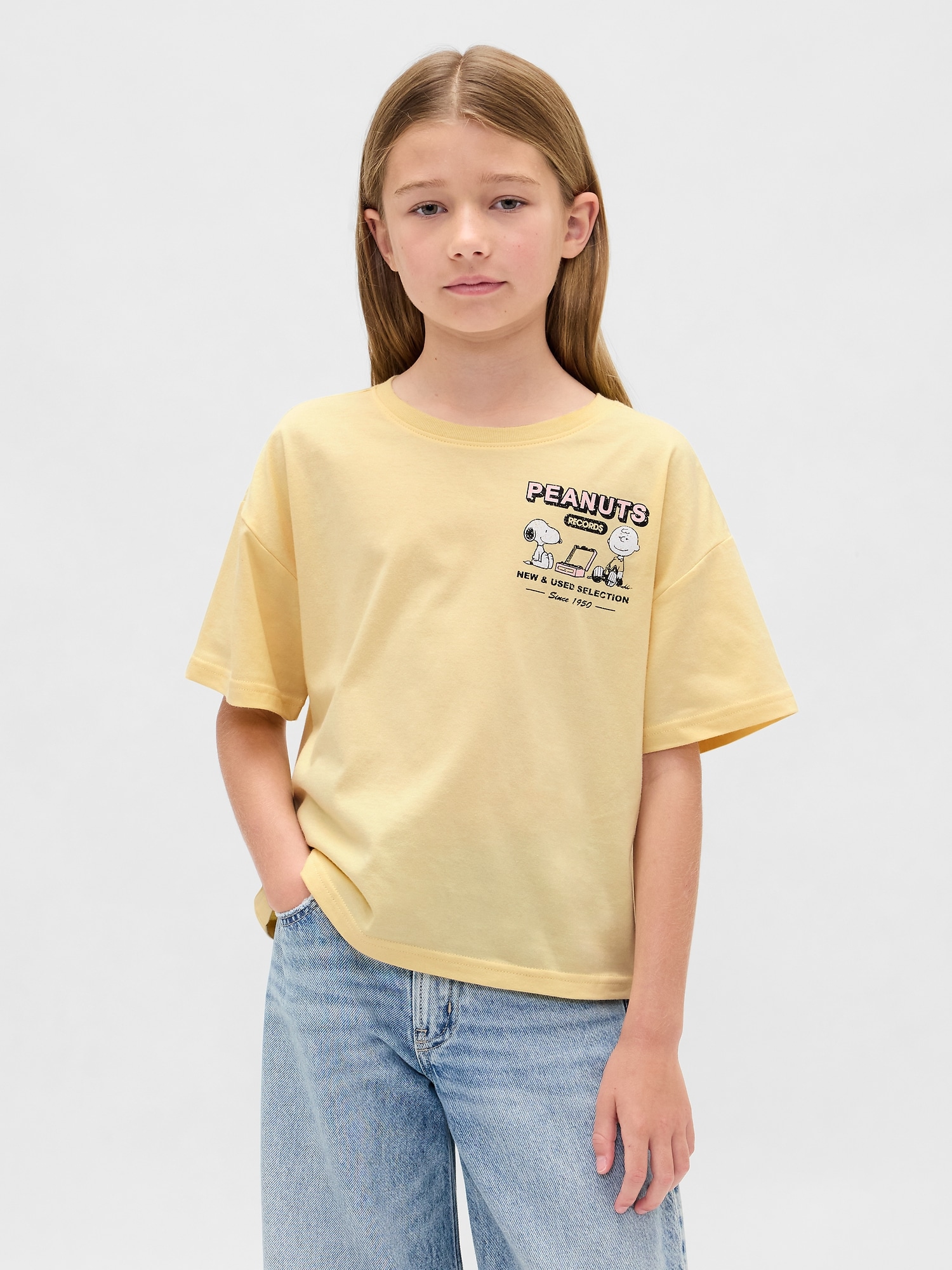 Kids Oversized Graphic T-Shirt