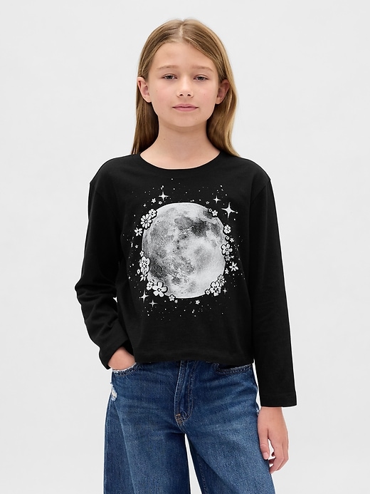 Image number 1 showing, Kids Relaxed Graphic T-Shirt