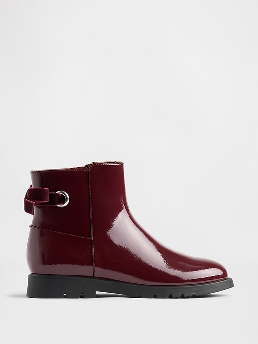 Image number 1 showing, Kids Bow Ankle Boots