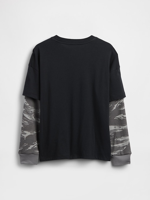 Image number 2 showing, Kids 2-in-1 Graphic Logo T-Shirt