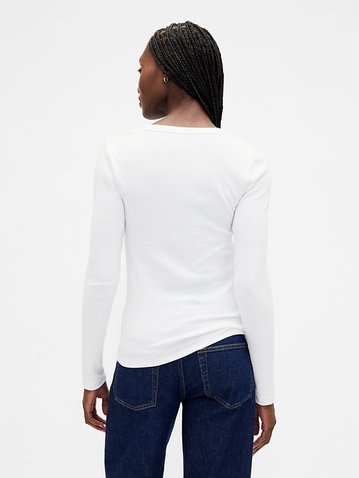 Image number 3 showing, Modern V-Neck T-Shirt