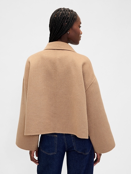 Image number 3 showing, Wool-Blend Swing Jacket