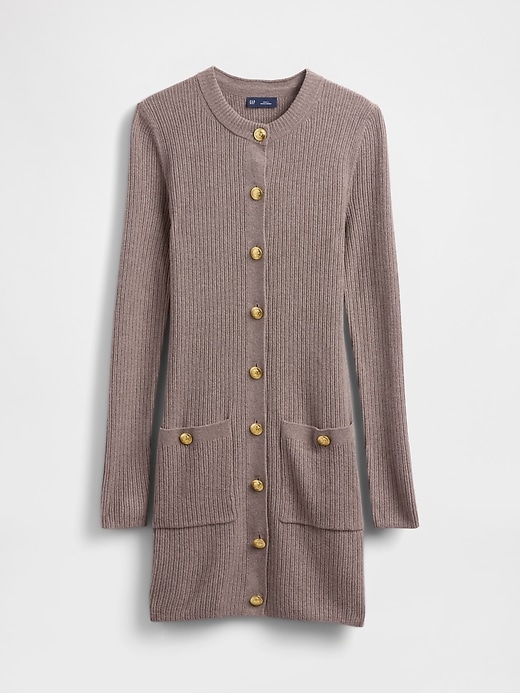 Image number 6 showing, CashSoft Rib Pocket Mini Sweater Dress