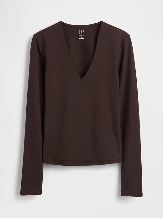 Image number 4 showing, CloseKnit Jersey V-Neck T-Shirt