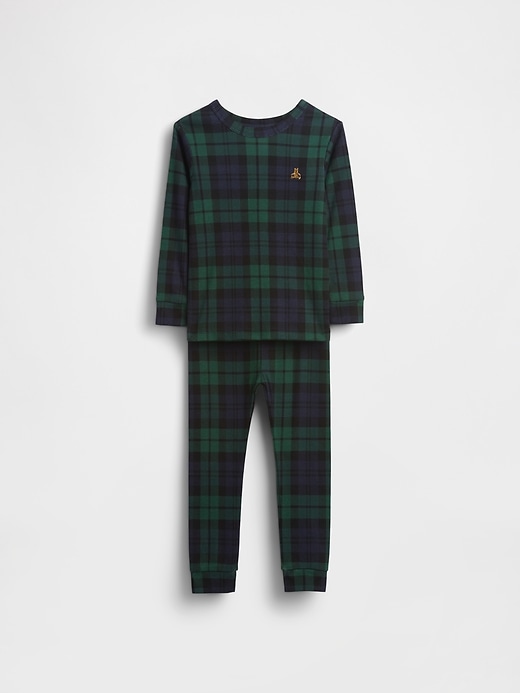 Image number 6 showing, Kids & Baby Organic Brushed Cotton Holiday PJ Set
