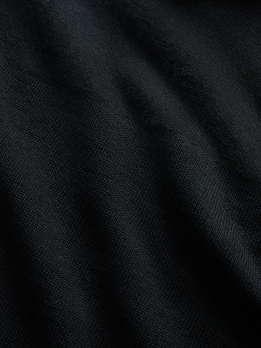 Image number 4 showing, Sheer Turtleneck Maxi Sweater Dress