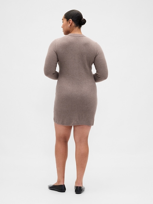 Image number 5 showing, CashSoft Rib Pocket Mini Sweater Dress