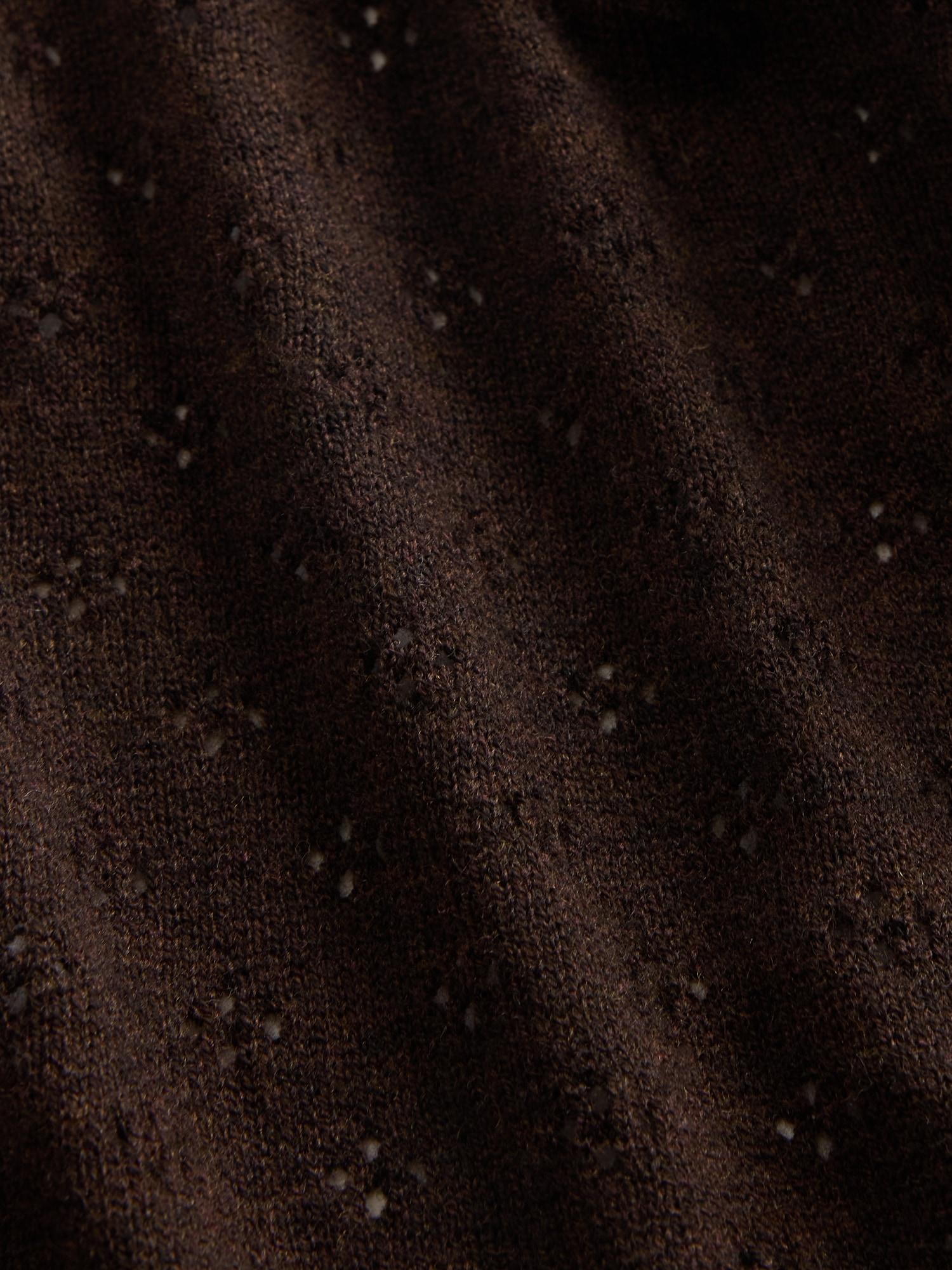 Oversized Pointelle Turtleneck