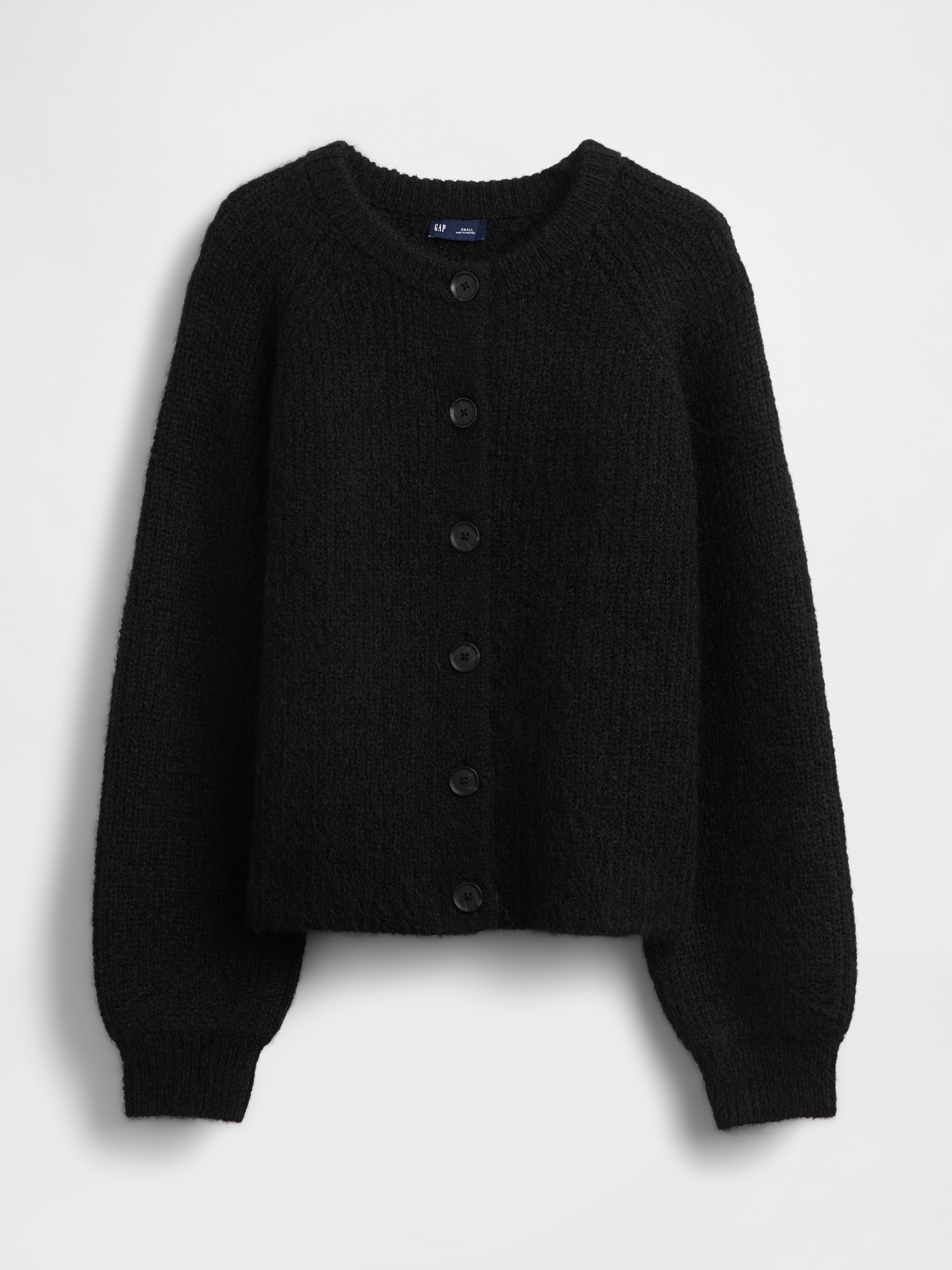 Fuzzy Shaker Stitch Cardigan