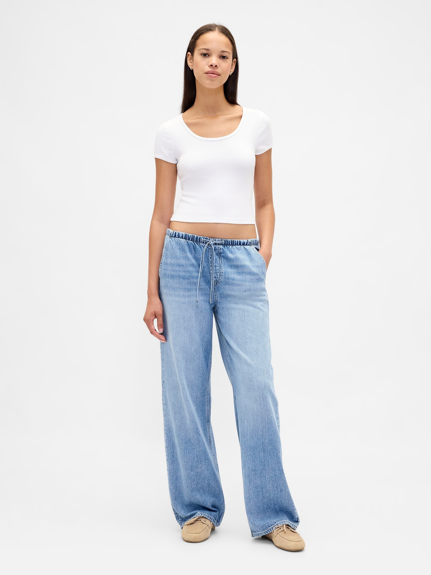 Low Rise UltraSoft Easy '90s Loose Jeans