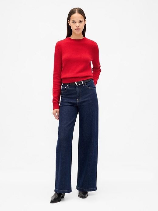 L'image numéro 2 présente Chandail ras du cou Effet cachemire