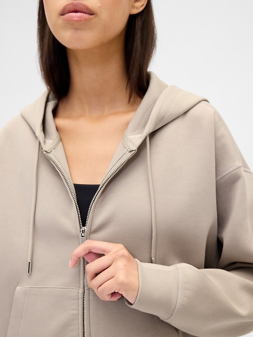 Image number 3 showing, GapFit Oversized Zip Hoodie