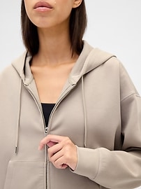 Image number 3 showing, GapFit Oversized Zip Hoodie