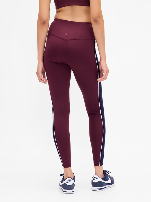 Image number 4 showing, GapFit High Rise Power Full Length Stripe Leggings