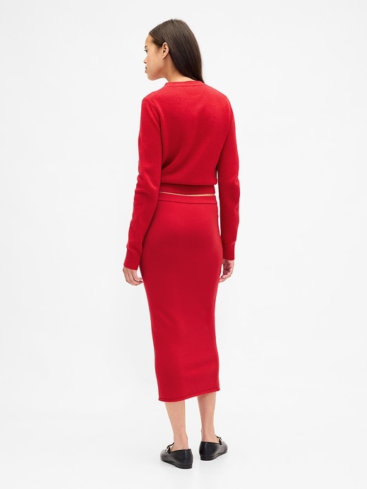 Image number 2 showing, CashSoft Stretch Midi Skirt