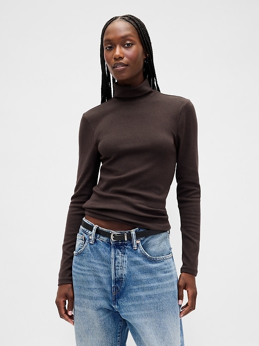 Image number 1 showing, Modern Turtleneck