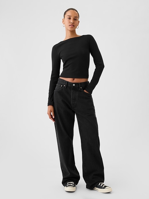 Image number 5 showing, '90s Loose Jeans